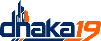 dhaka 19 লোগো